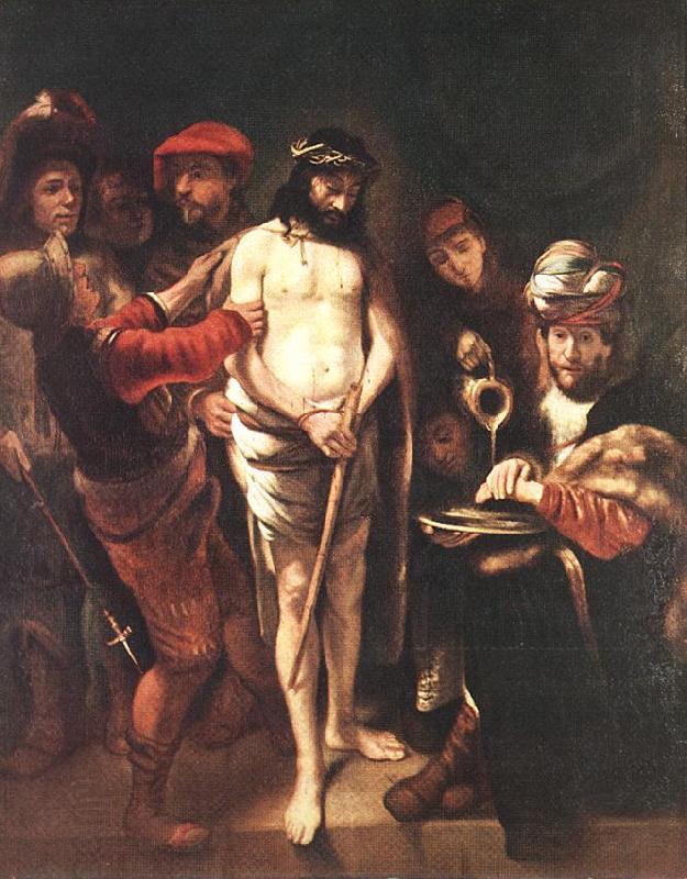 MAES, Nicolaes Christ before Pilate af oil painting picture